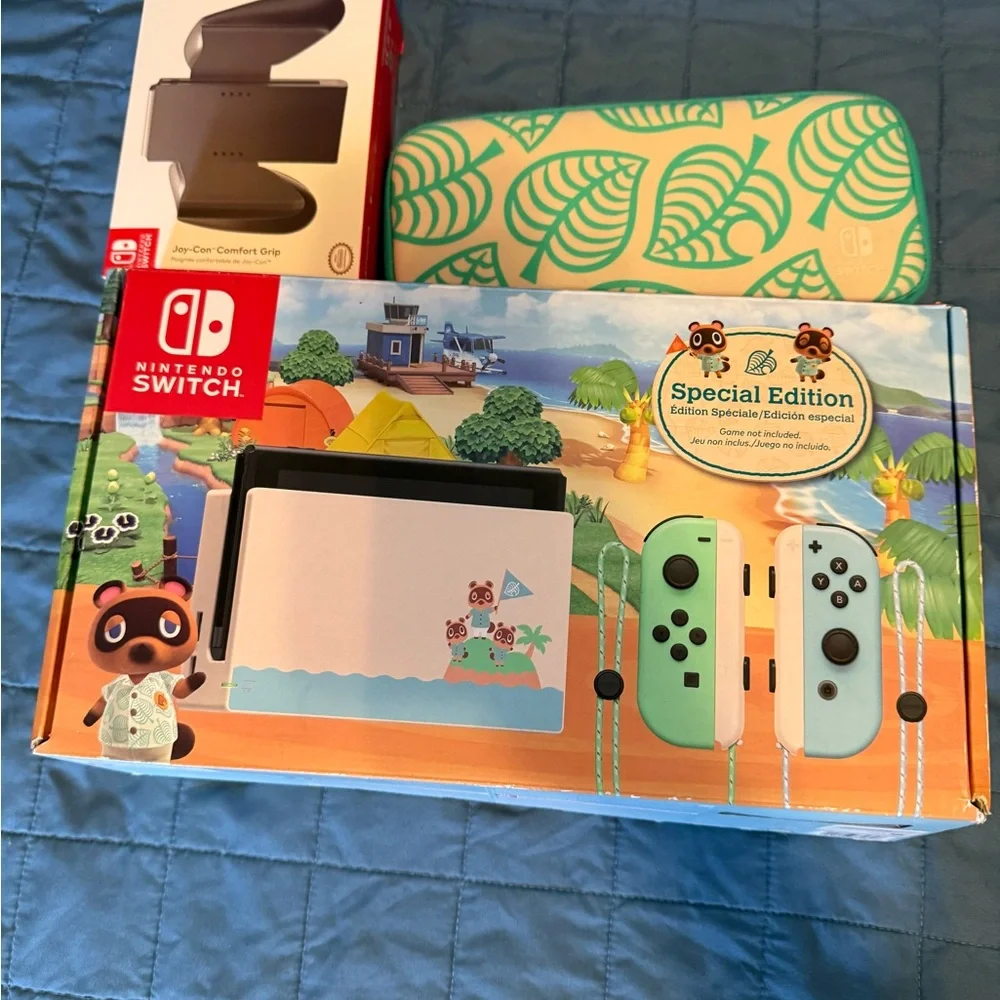 Nintendo Switch Special Edition Console - Mint Green and White